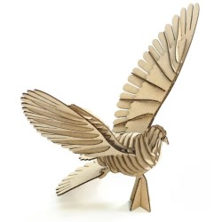 Pack Mammifere et oiseau en carton ondulée