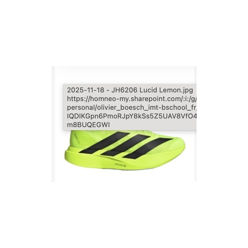 Chaussures de course conçue pour la vitesse et le confort